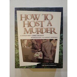 How To Host A Murder Duke's Descent Factory-Sealed Party Game Episode 9 NEW
